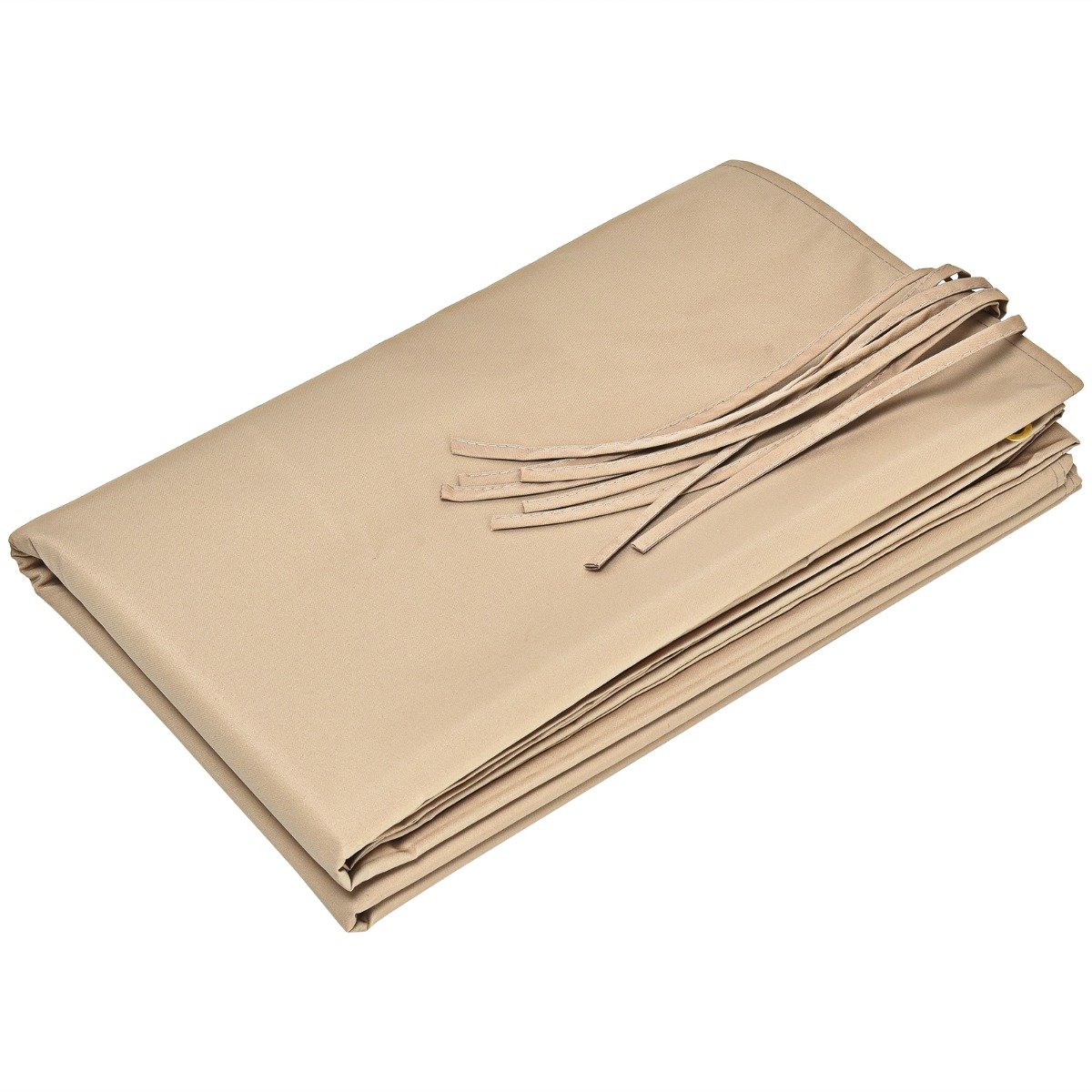 Sun Block Shade Cloth with Taped Edge Copper Grommets