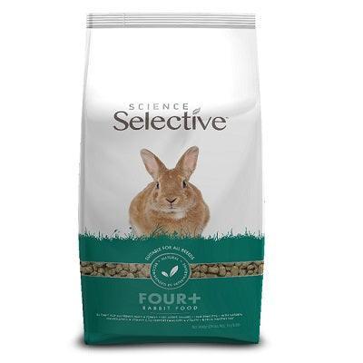 Selective Rabbit 4+ Pellets - 1.5kg / 3kg