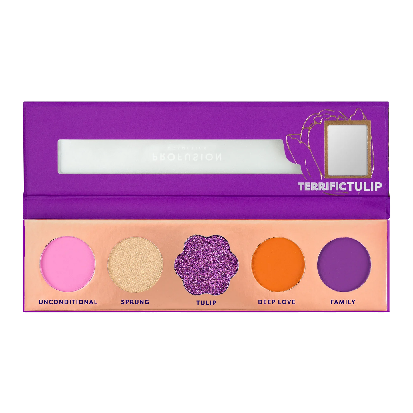 Blooming Hues 5 Shade Eyeshadow Palette