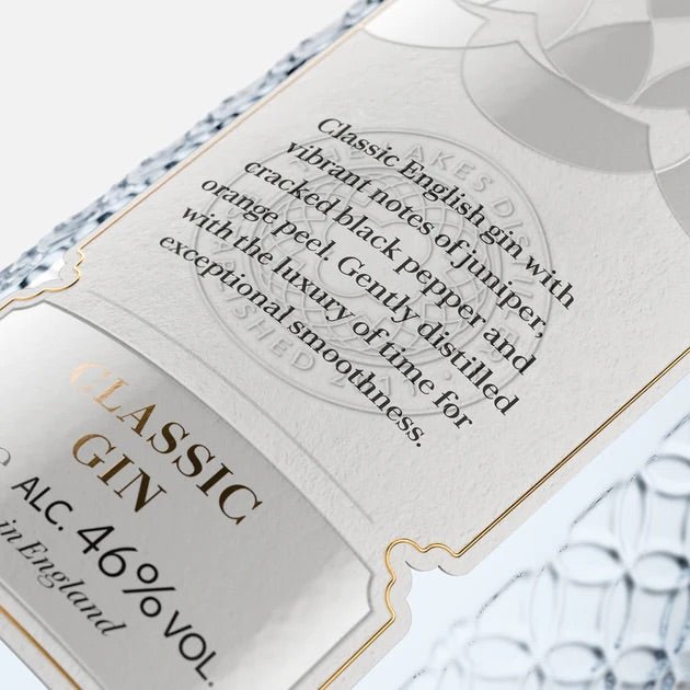 The Lakes Classic Gin, 70cl