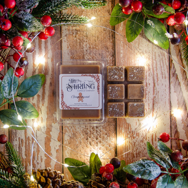 Gingerbread Wax Melt Clamshell | 6 Sections | 35+ Hours Scent