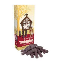 Tiny Friends Farm Russel Rabbit Twiggies Apple and Blackberry, 100g - Case of 8