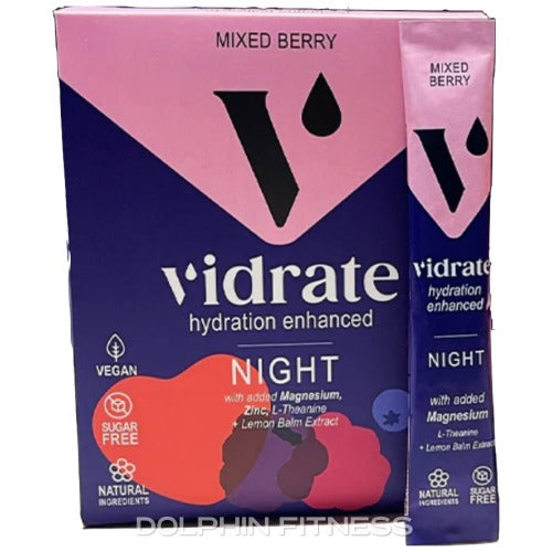 30 x ViDrate Night Time Mixed Berry Till Point Pack – 3g
