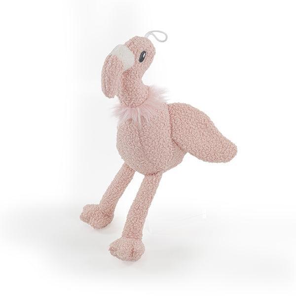 Rosewood Tuff Love Flamingo Dog Toy Small - Case of 3