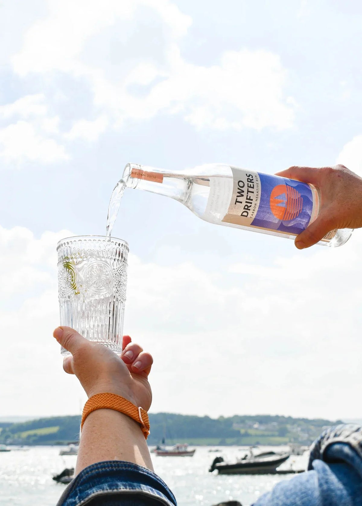 Two Drifters Pure White Rum, 70cl