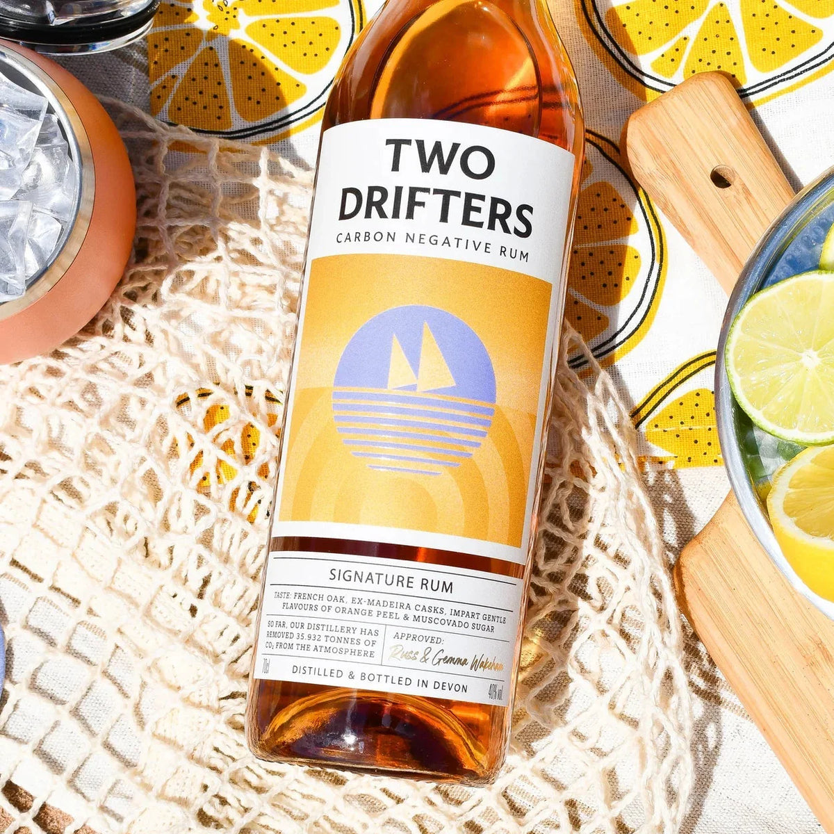 Two Drifters Signature Rum, 70cl