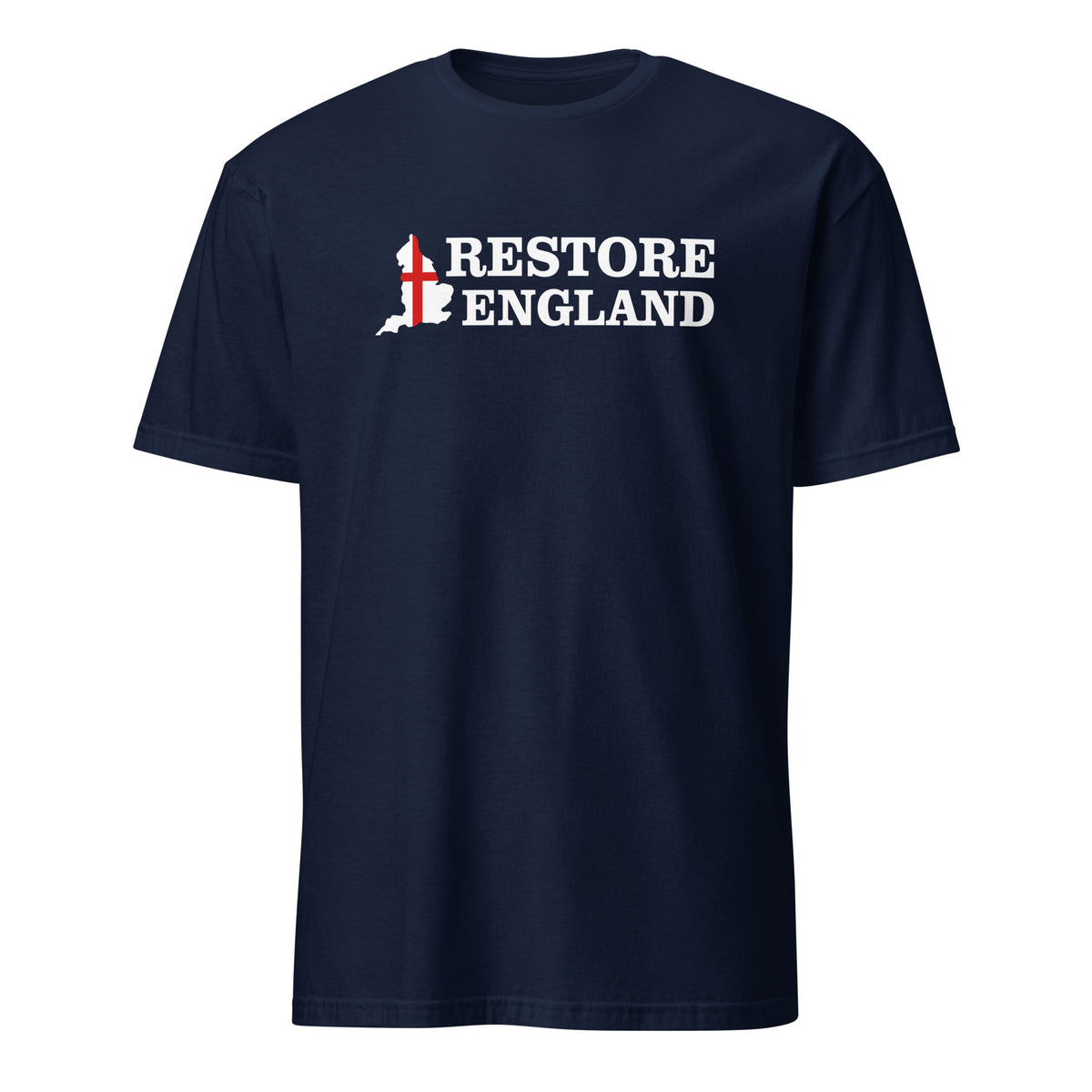 Restore England T-Shirt - Unisex Cotton Restore Britain Shirt Party Politics English