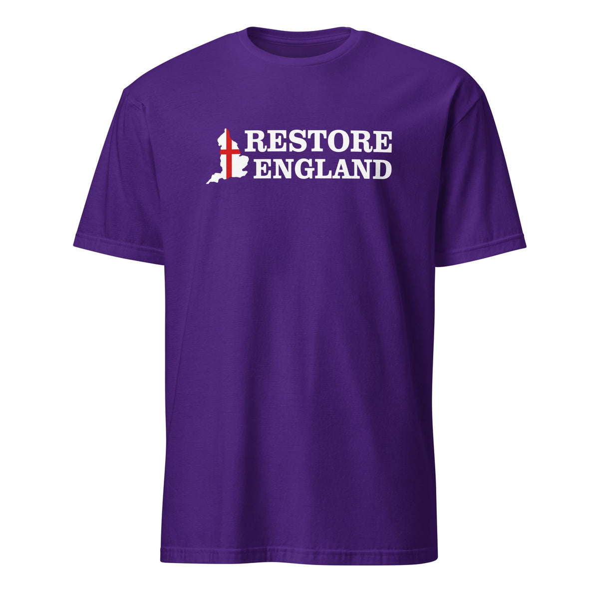 Restore England T-Shirt - Unisex Cotton Restore Britain Shirt Party Politics English