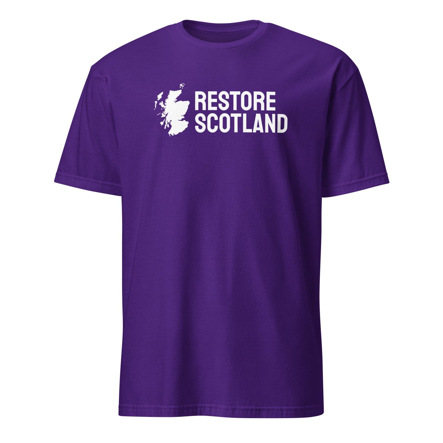 Restore Scotland T-Shirt - Unisex Soft Cotton Shirt Restore Britain Party Top