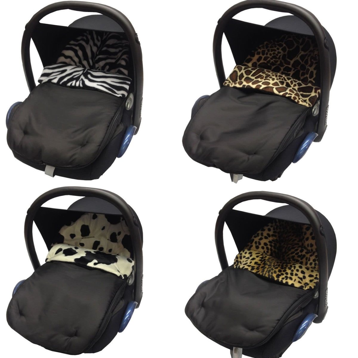 Universal Animal-Print Autositz-Fußsack