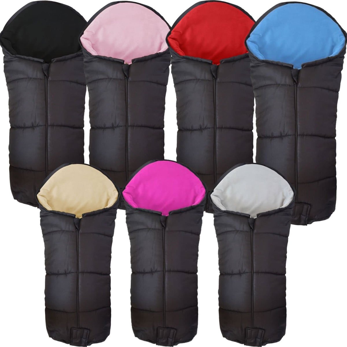 Saco Cubrepiernas Universal Deluxe para Cochecito | Cubrepiés Acogedor para Todos los Cochecitos y Sillitas de Paseo