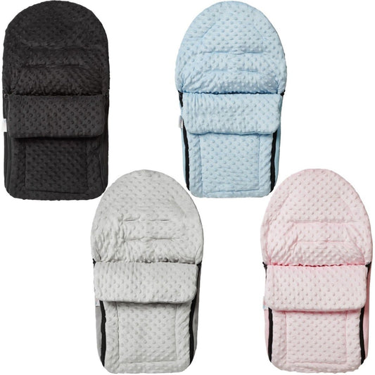 Universal Dimple Car Seat Footmuff | Fits All 3 & 5 Point Harnesses