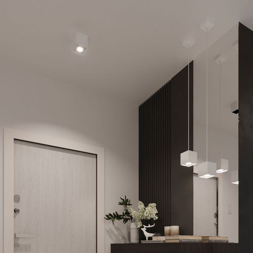 Ceiling lamp aluminum Quad modern Design GU10