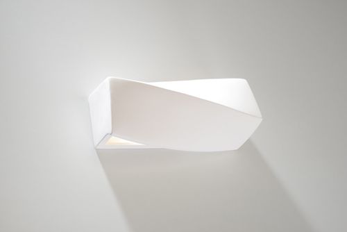 Wall Lamp Ceramic SIGMA MINI Simple Classic Design Paintable LED27