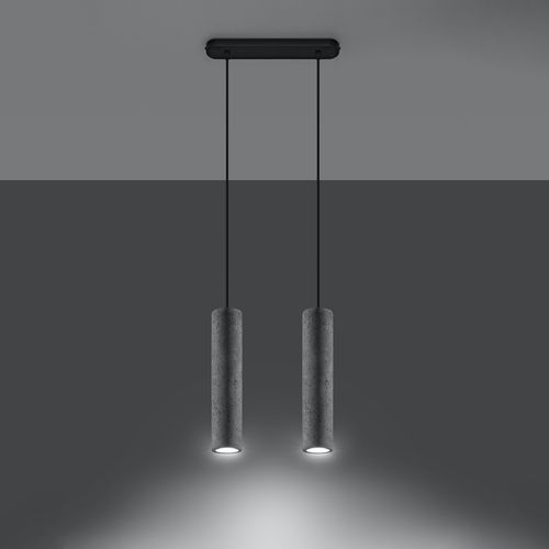 Pendant lamp concrete Luvo industrial Design GU10