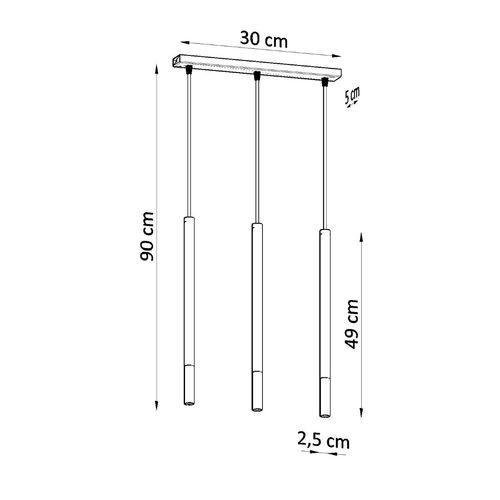 Pendant lamp steel Mozaica modern Design G9