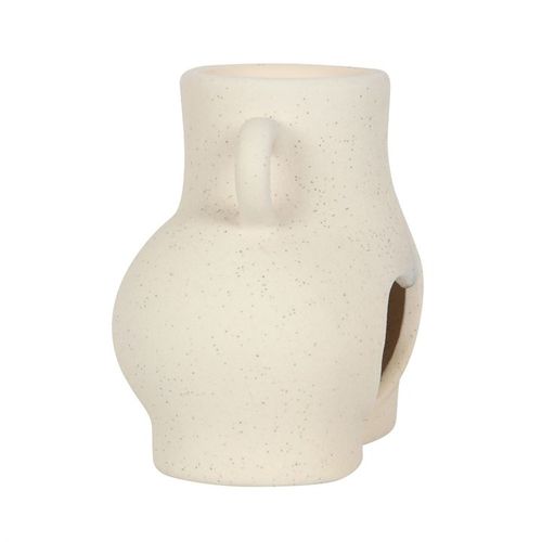 Cream Speckle Bum Oil Burner