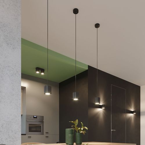 Pendant lamp aluminum Orbis modern Design GU10
