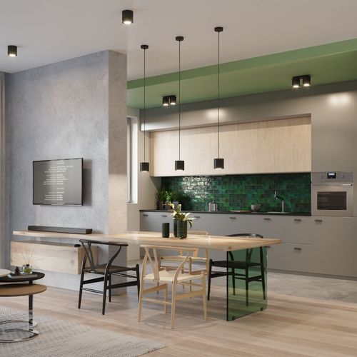 Pendant lamp aluminum Orbis modern Design GU10