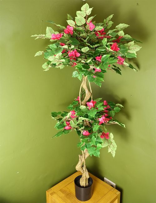 150cm Pink Japanese Artificial Silk Bougainvillea Tree