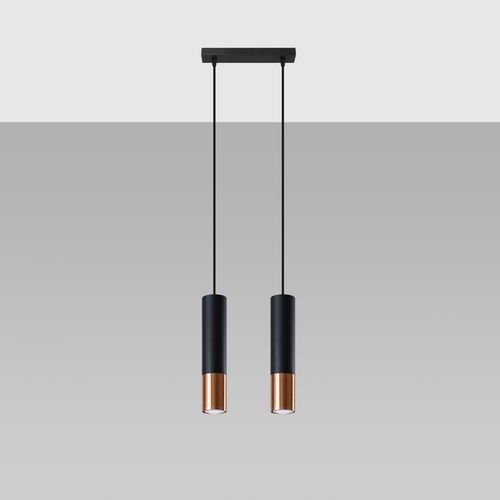 Pendant lamp steel Loopez modern Design GU10