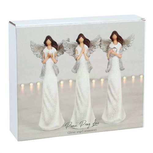 Peace Pray Love Small Angels