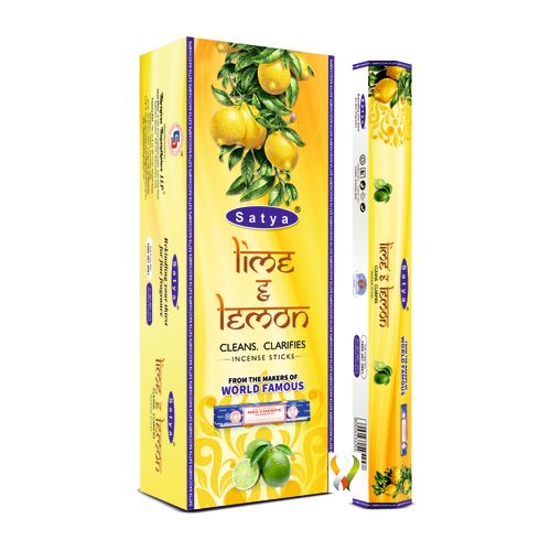 Satya Lime & Lemon  Hexa - 120 Sticks