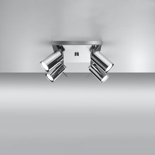 Ceiling lamp steel Ring modern Design GU10
