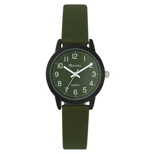 Ravel Ladies Sports Silicone Watch | Lime Green | 30mm Quartz | R1813.21