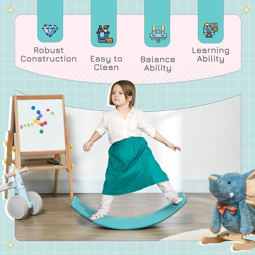 ZONEKIZ Balance Board for Kids | Montessori Wobble Board | Ages 3–6