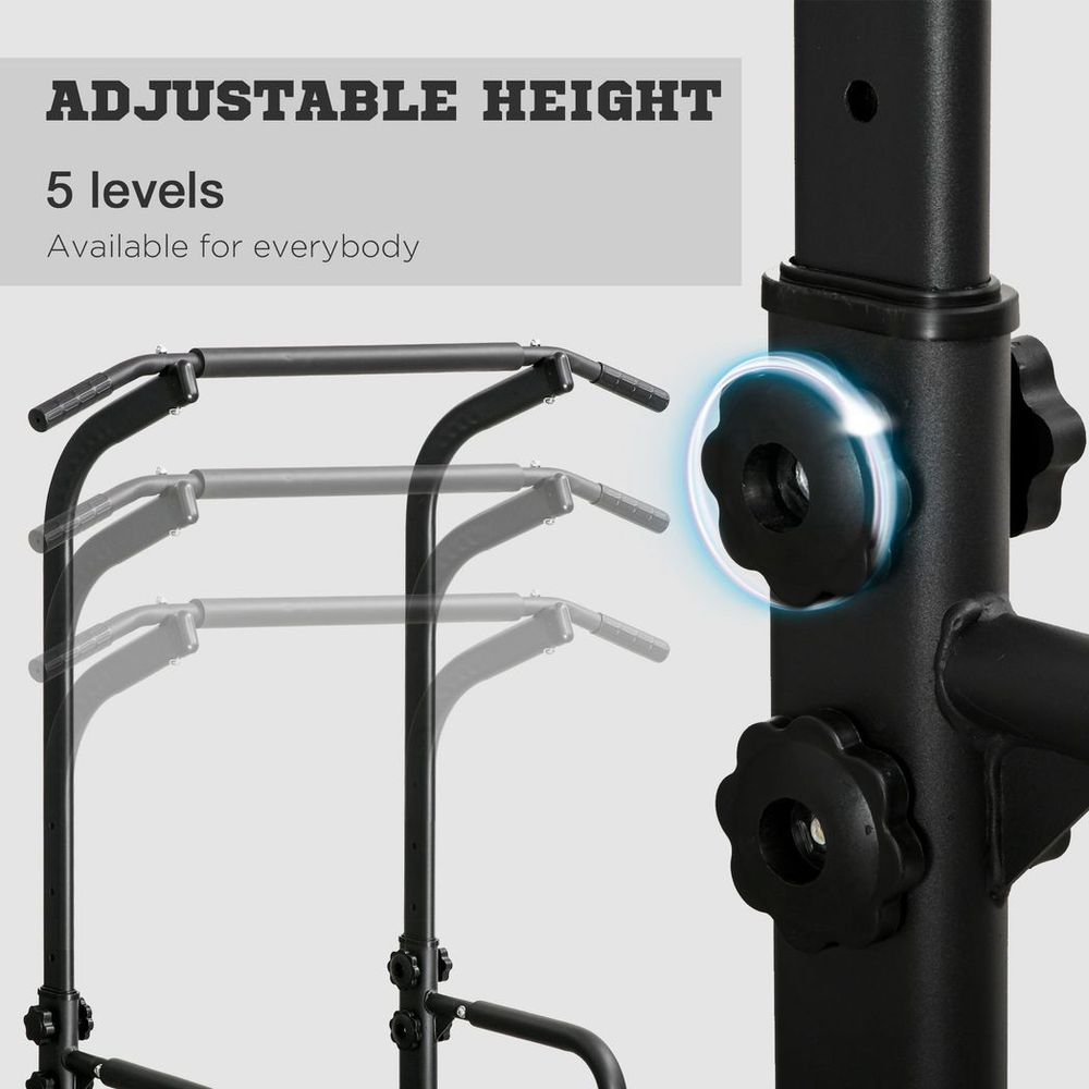 Power Tower Home Gym Station | Pull Up Bar, Dip Station & Push Up Stand | 120KG Capacity