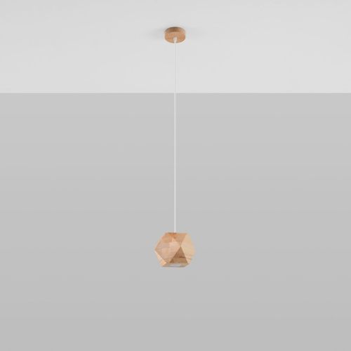 Pendant lamp wood Woody Scandinavian Design GU10