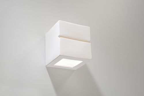 Wall Lamp Ceramic LEO LINE Simple Classic Design Paintable LED27