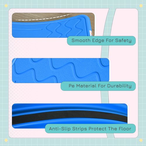 ZONEKIZ Kids Balance Board | Wobble Board for Ages 3–6 | Dark Blue