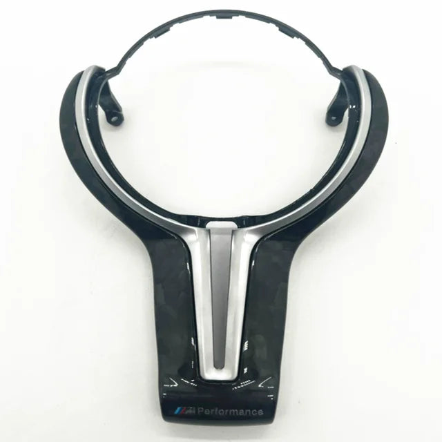 BMW F Series Carbon Fibre Steering Wheel Centre Airbag Surround Trim (Various Models)