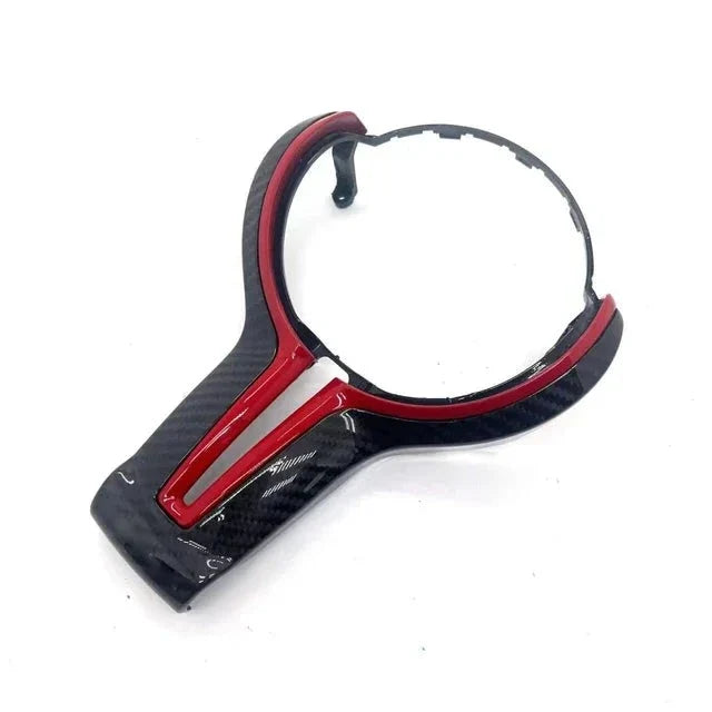 BMW F Series Carbon Fibre Steering Wheel Centre Airbag Surround Trim (Various Models)