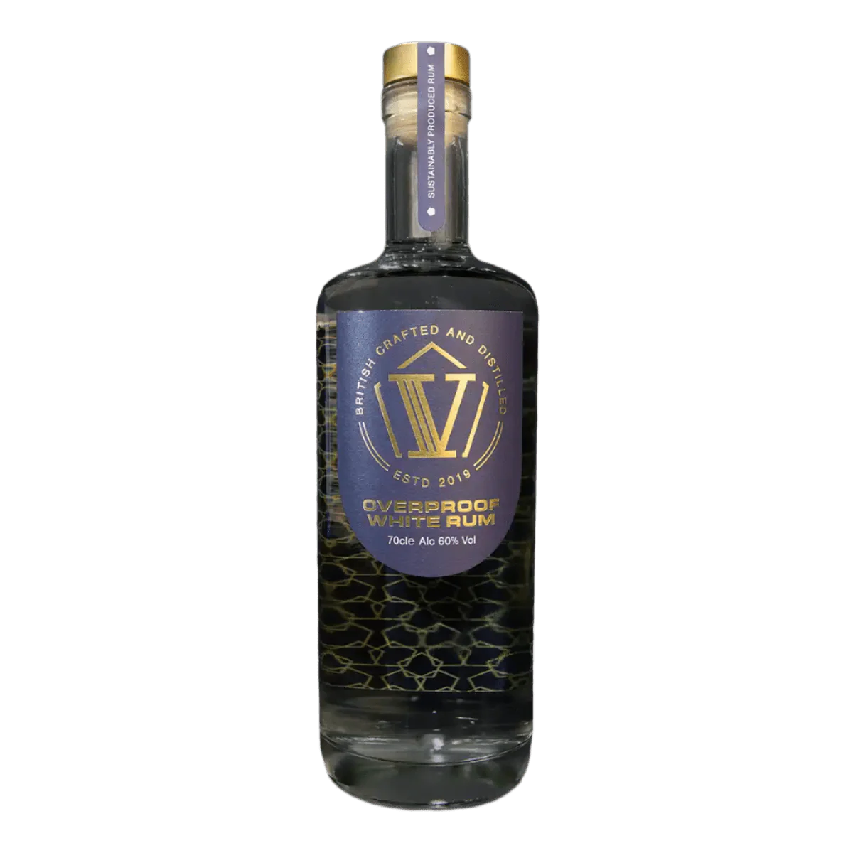 V Overproof White Rum 70cl
