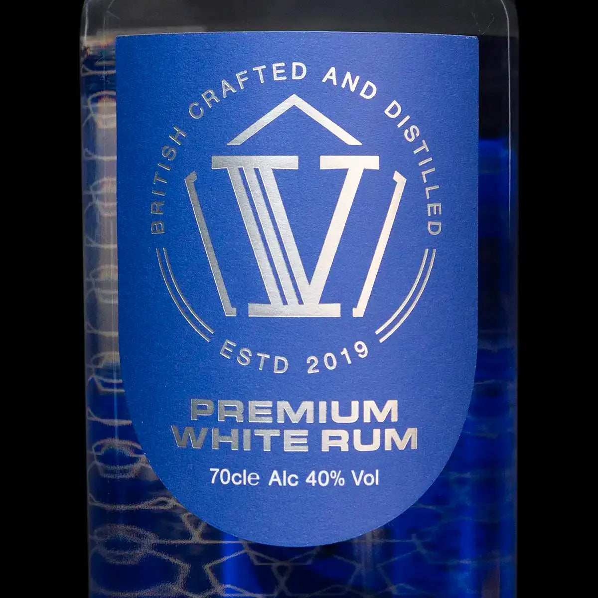 "V" Premium White Rum, 70cl