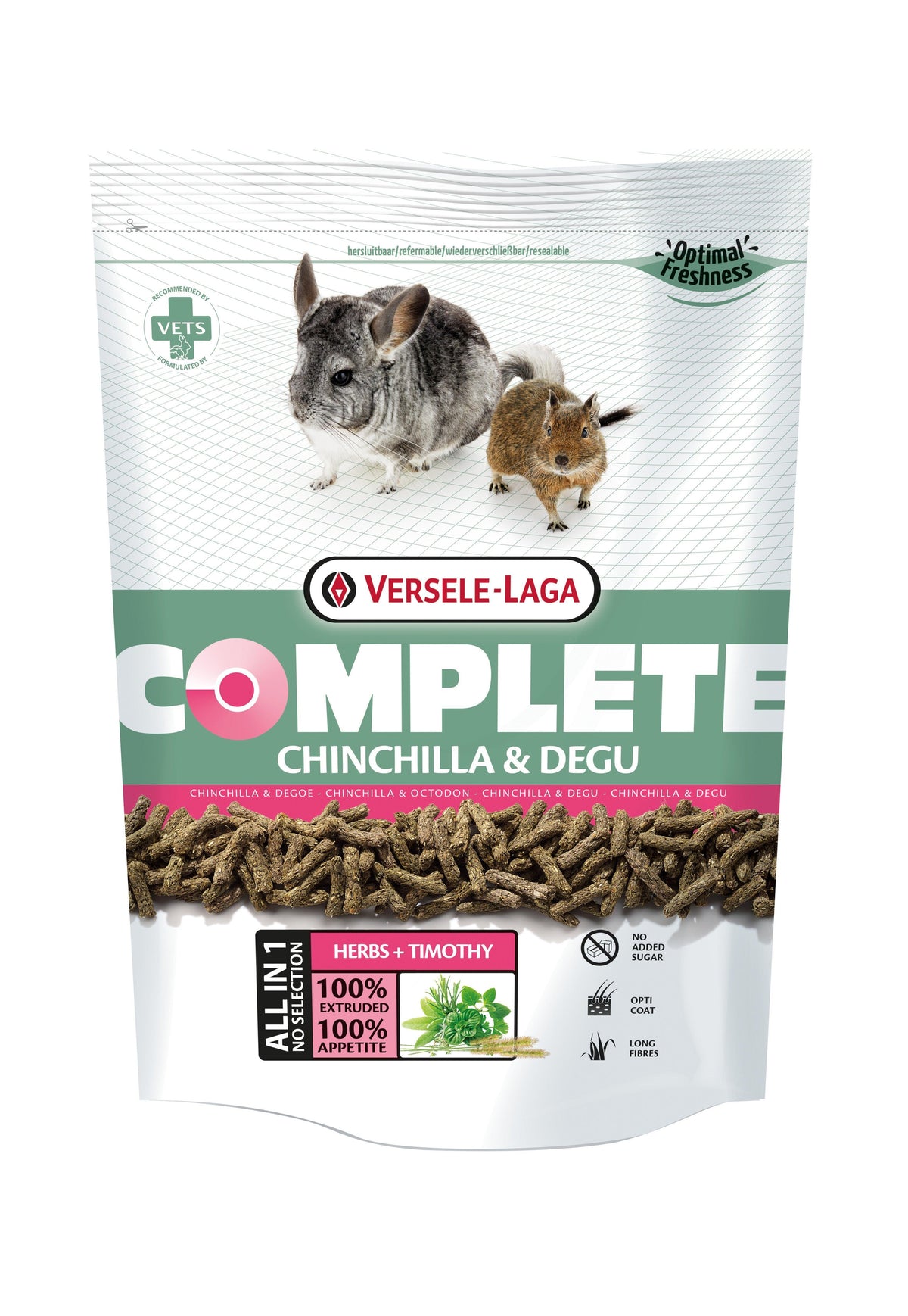 Versele Laga Chinchilla and Degu Complete 500g - Case of 6
