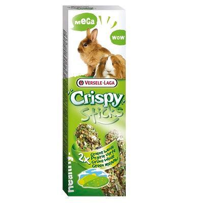 Versele Laga Crispy Sticks Mega Green Meadow 140g - Case of 8