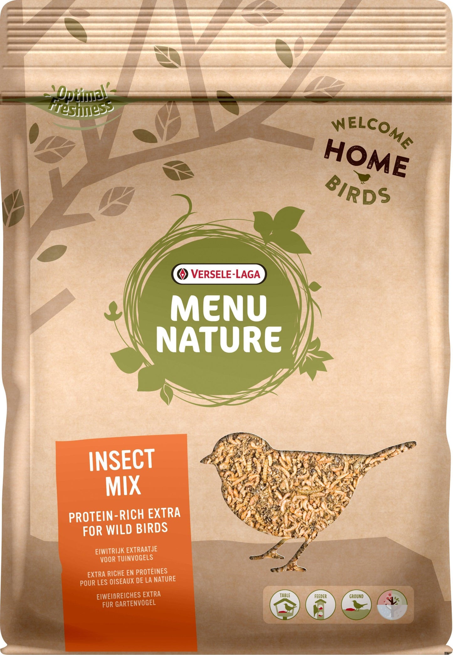 Versele Laga Menu Nature Insekten-Mix 5x250g