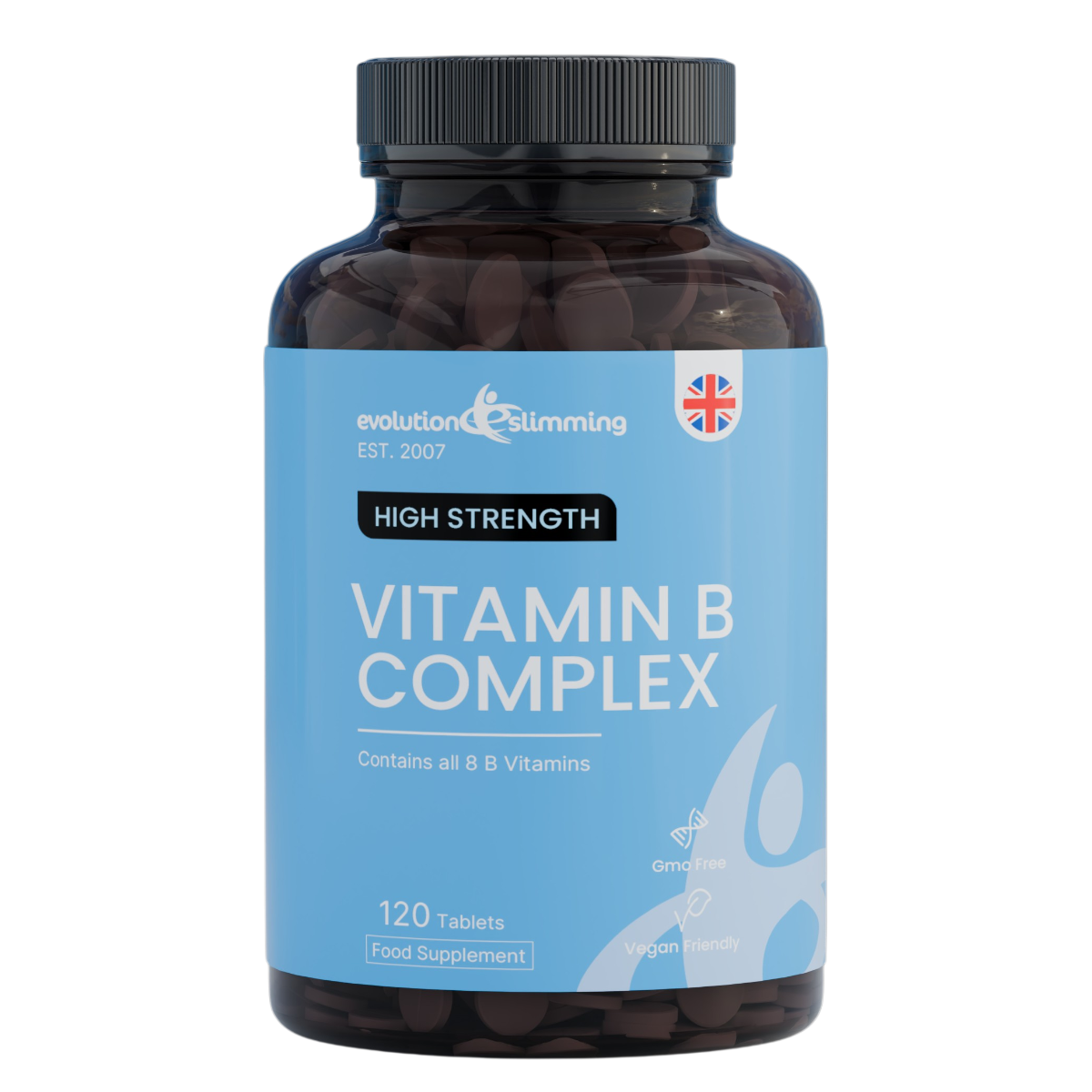 Vitamin B Complex Tablets | Energy Metabolism & Wellness Support
