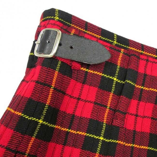Wallace Tartan Traditional Scottish Men's Kilt Outfit , Sporran , Flashes ,Fly plaid & Brooch