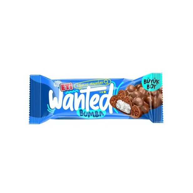 Eti Wanted Hindistan Cevizli Bar 32g