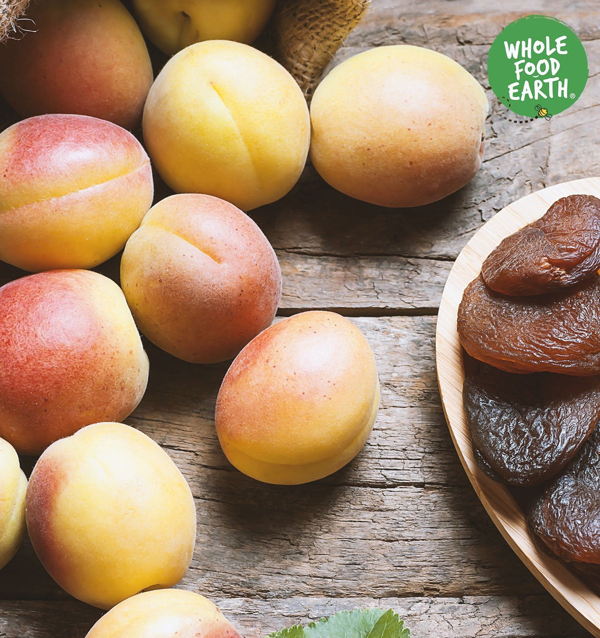 Organic Pitted Whole Apricots