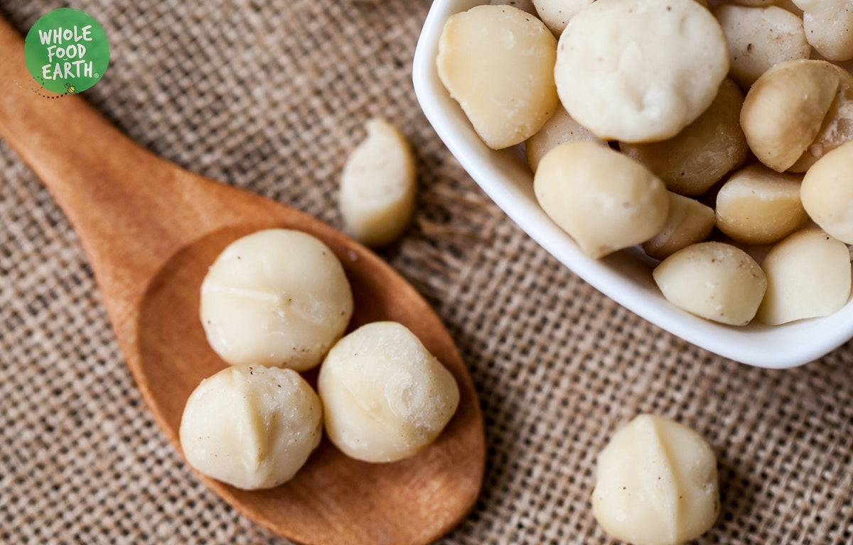 Macadamias Crudas Enteras | Grado Premium Grande