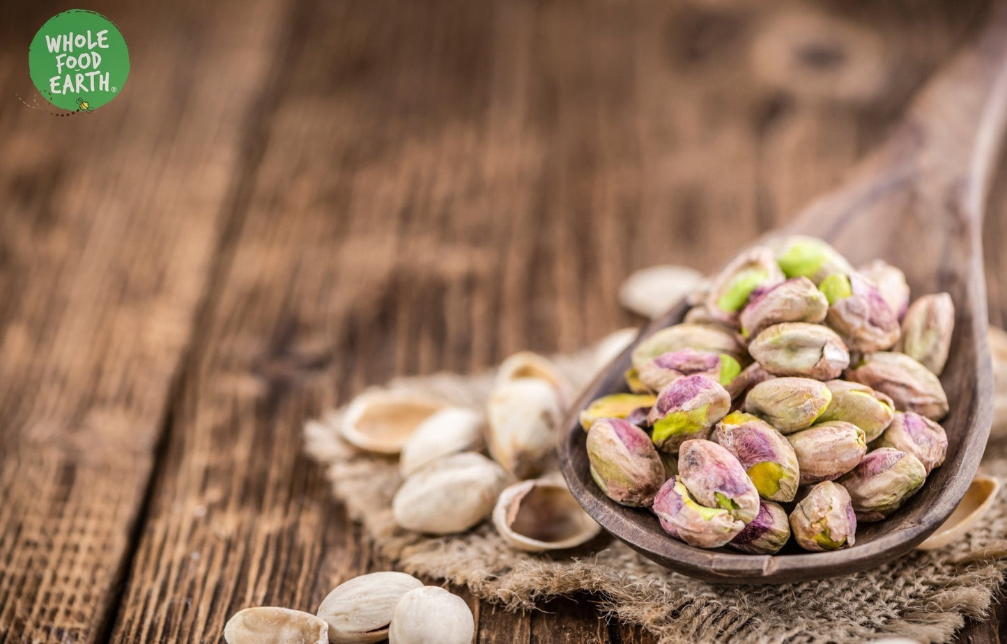 Pistachos Crudos | Whole Food Earth | Vegano y sin OMG