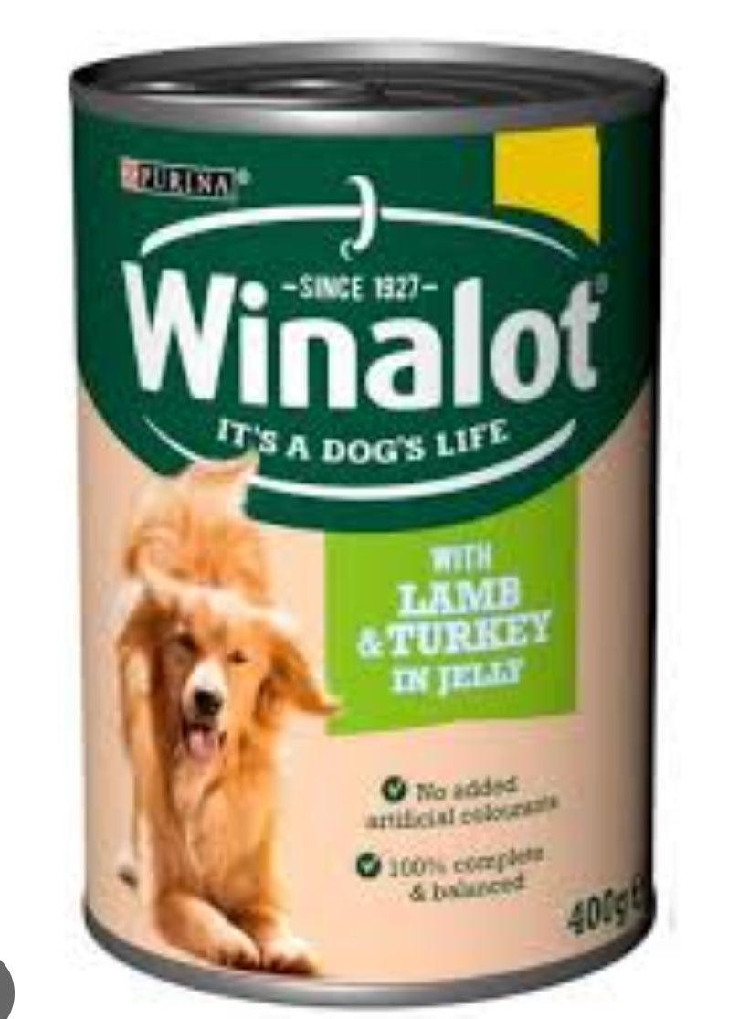Winalot Lamb and Turkey in Jelly 400g - Case of 12