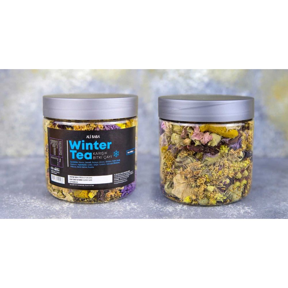 Ali Baba Winter Tea (Kavanoz Karisik Bitki Cayi) 100 g