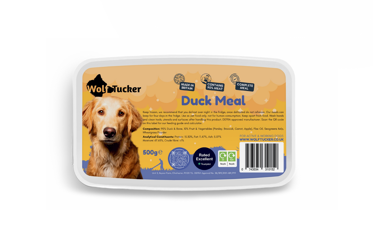 Wolftucker Working Dog Duck 500g